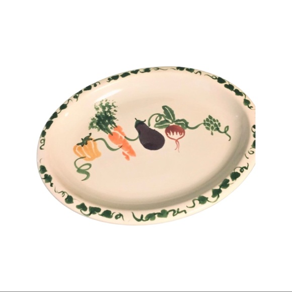 Chaparral Pottery Oval Vegetable Platter - Picture 1 of 10